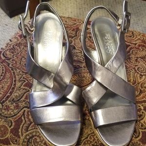 Franco Sarto Metallic -like Sandals